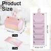 Unique Bargains Portable Leather Travel Sunglasses Eyewear Accessories Organizer - 2 of 4