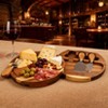 EcoSummer 3 Pack Mini Charcuterie Boards 7.7" Round Acacia Wood Cheese Set with Knife & Fork Gift Box. - 2 of 4