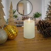 7" HGTV LED Real Motion Flameless Ivory Candle Warm White Lights - National Tree Company - image 2 of 4