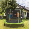 FDW 8/10/12/14FT Trampoline with Enclosure Net Outdoor Jump Rectangle Trampoline - ASTM Approved-Combo Bounce Exercise Trampoline - 2 of 4
