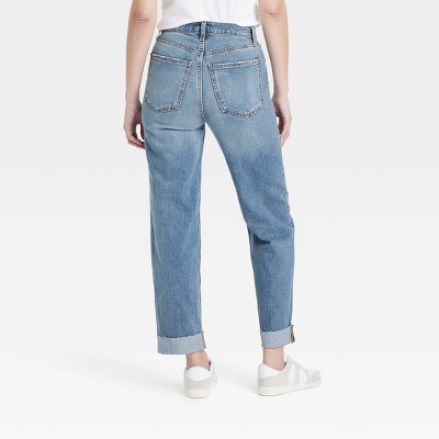 Women's High-Rise Straight Ankle Jeans - Universal Thread