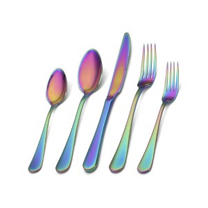 Nebula Vortex Dishwasher Safe Stainless Steel Cutlery Set - 1 of 4