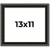 PosterPalooza | Photo Size Antique Black Picture Frame - UV Acrylic, Foam Board Backing, Hanging Hardware - 2 of 4
