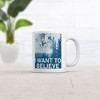 Crazy Dog T-Shirts I Want To Believe Pegasus Mug Funny Graphic Coffee Cup-11oz - 2 of 4