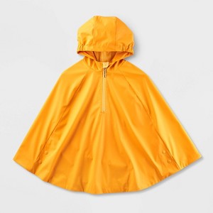 Kids' Adaptive Cape - Cat & Jack™ Yellow - 1 of 4