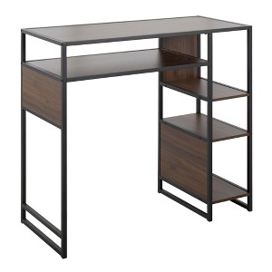 NicBex Dining Table Kitchen Table Display Farmhouse Bar Height Table with Storage Space for Dining Room - 1 of 3