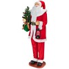 Northlight Animated and Musical Commercial Size Dancing Santa Christmas Figure - 6' - 4 of 4