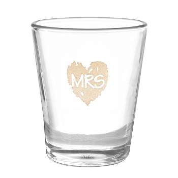 Mr & Mrs Shot Glass Drinkware