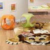 Walk on Me Faux Fur Super Soft Kids Lion Rug Tufted With Non-slip Backing Area Rug - 2 of 4