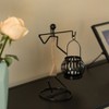 Wire Figure Candle Holder Decorative Modern Tea Light Lantern Tabletop Centerpiece Candle Stand - 3 of 4