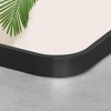 Wooakway Arch Metal Bathroom/Vanity Mirror Decorative Wall Mirror for Living Room Bathroom Bedroom Entryway Black/Gold/Silver - 4 of 4