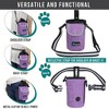PetAmi Dog Treat Pouch, Large Pet Training Bag Pocket for Kibbles Toys, Trainer Essentials Supply Holder Waste Dispenser, 3 Ways to Wear - 4 of 4
