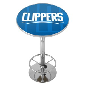 NBA Bar Table with Footrest by Trademark Gameroom - 1 of 4
