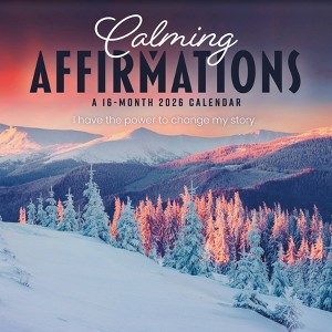 Trends International 2026 Calming Affirmations 12"x12" Wall Calendar - 1 of 4
