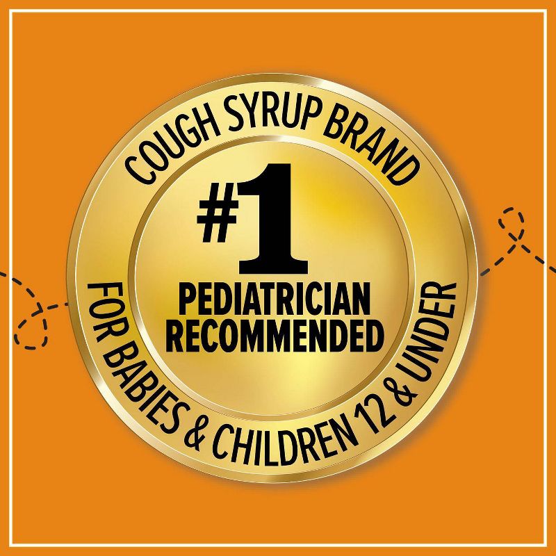 Zarbee&#39;s Baby Soothing Cough Syrup with Dark Honey - Natural Peach &#38; Honey Flavor - 2 fl oz, 4 of 11