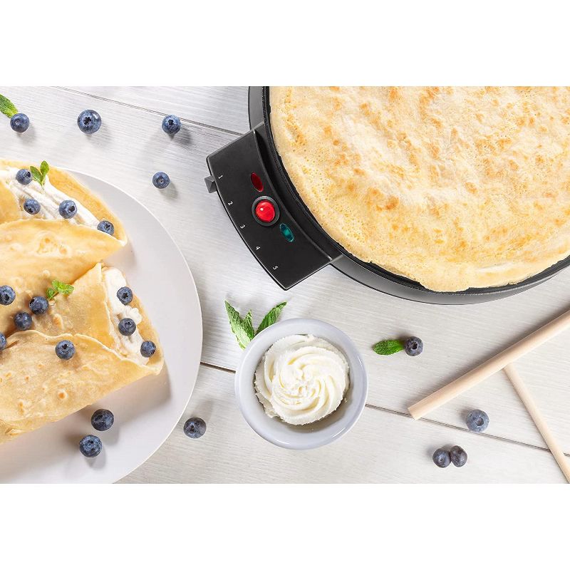 CucinaPro Electric Non-stick Crepe Maker & Griddle 12", 3 of 4