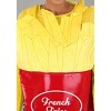 HalloweenCostumes.com One Size Fits Most   Fast Food Fries Adult Costume, Yellow/Red - 4 of 4