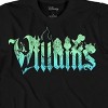 Seven Times Six Disney Villains Shirt Mens Captain Hook Ursula Maleficent Scar Graphic Tee Black - 3 of 4