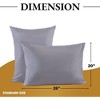 Linen Classique Premium Sateen Cotton 320TC Wrinkle Resistant Envelope Pillowcase – (2 Pack) - 3 of 4
