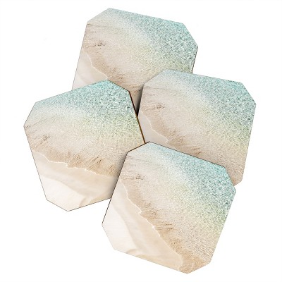 Bree Madden Hawaii Shore Set of 4 Coasters - Deny Designs