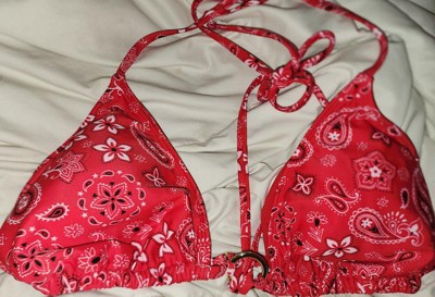 Printful Yeehaw Red Bandana String Bikini 2XL