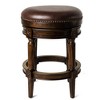 Maven Lane Pullman Backless Swivel Vegan Leather Counter Height Bar Stool - 3 of 4