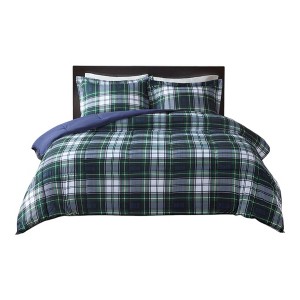 Gracie Mills Victor 3M Scotchgard Down Alternative All Season Comforter Set - 1 of 4