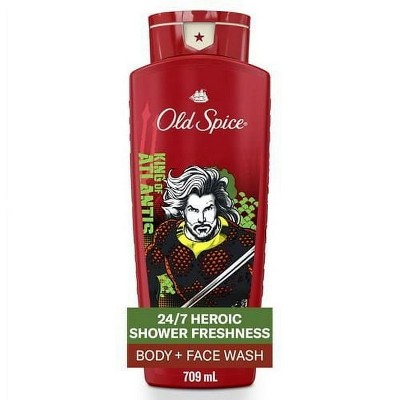 Old Spice Cleansing Body Wash for Men , 2 in 1 Body and Face Wash, Fresh Ocean and Seastorm Scent, 24oz