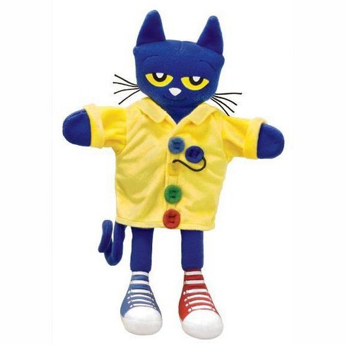 MerryMakers Pete The Cat And His Four Groovy Buttons Puppet - image 1 of 4