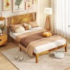 Safstar Full Size Bed Frame w/Headboard Under-Bed Space No Box Spring Needed - 2 of 4