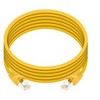 Monoprice Cat6A Ethernet Patch Cable - 10 Feet - Yellow | Network Internet Cord - RJ45, 550Mhz, STP, Pure Bare Copper Wire, 10G, 26AWG - 4 of 4