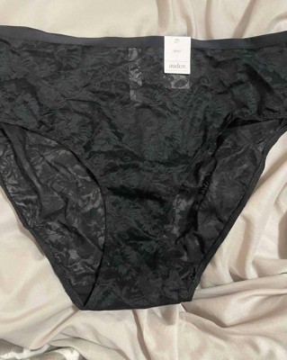 Women's Seamless Hipster Underwear - Auden™ Black XXL