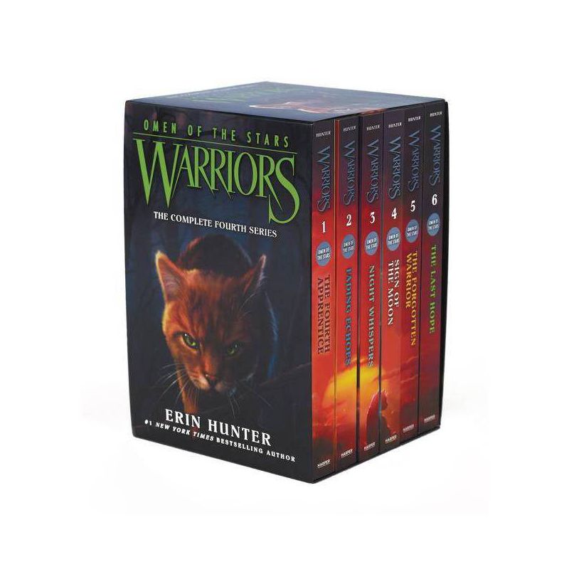 Warriors: Omen of the Stars Box Set: Volumes 1 to 6 - by  Erin Hunter (Paperback), 1 of 2