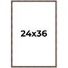 PosterPalooza | 24x36 Bamboo Picture Frame, UV Acrylic, 4 Finishes - Brown, Black, Gold, and Natural - 2 of 4