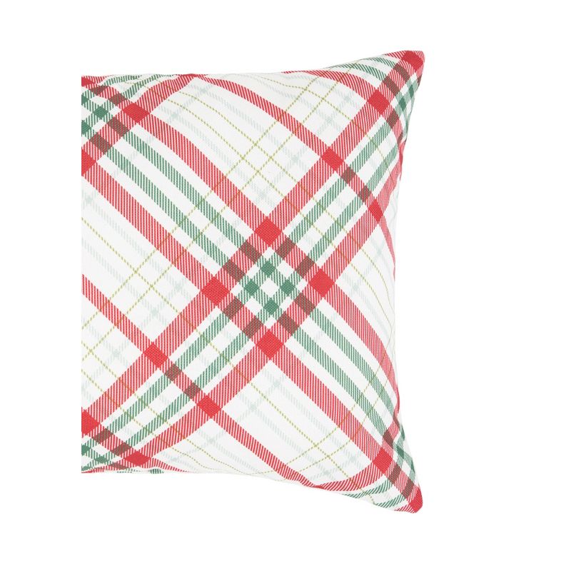 C&F Home Holiday Plaid Pillow, 3 of 5