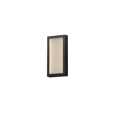 ET2 Lighting Highlander 1 - Light Wall Light in  Black