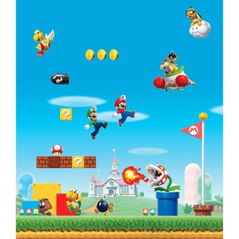 Super Mario Luigi Vinyl Sticker Decal 6 (full color)