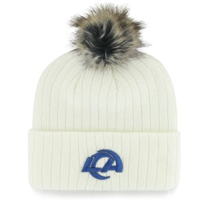 NFL Los Angeles Rams Women's Freya Beanie: Team Logo Sports Hat - 1 of 2