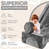 Contour Comfort Kids Couch 14 PC Modular Kids Play Set – Convertible Kids Sofa with Soft Foam Sofa Cushions | Kids Fort Couch, Kid Play Room Furniture - 3 of 4