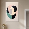 Art Remedy Cubist Style Jade Ring Contemporary Shapes Abstract Wall Art Unframed - 2 of 4
