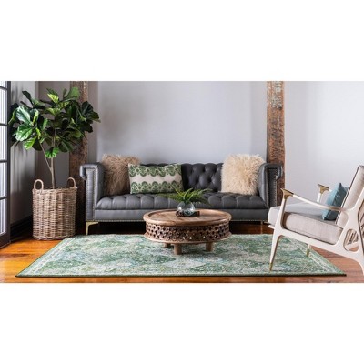 Green Meadow Bliss 10' x 14' Synthetic Rectangular Area Rug