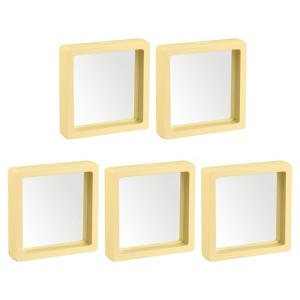 Unique Bargains ABS frames Flexible TPU film High Transparency Jewelry Box 5 Pcs - 1 of 4
