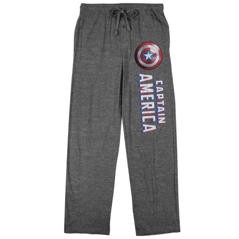 MARVEL CAPTAIN AMERICA FLEECE PAJAMA LOUNGE PANTS MEN'S SIZE 2XL