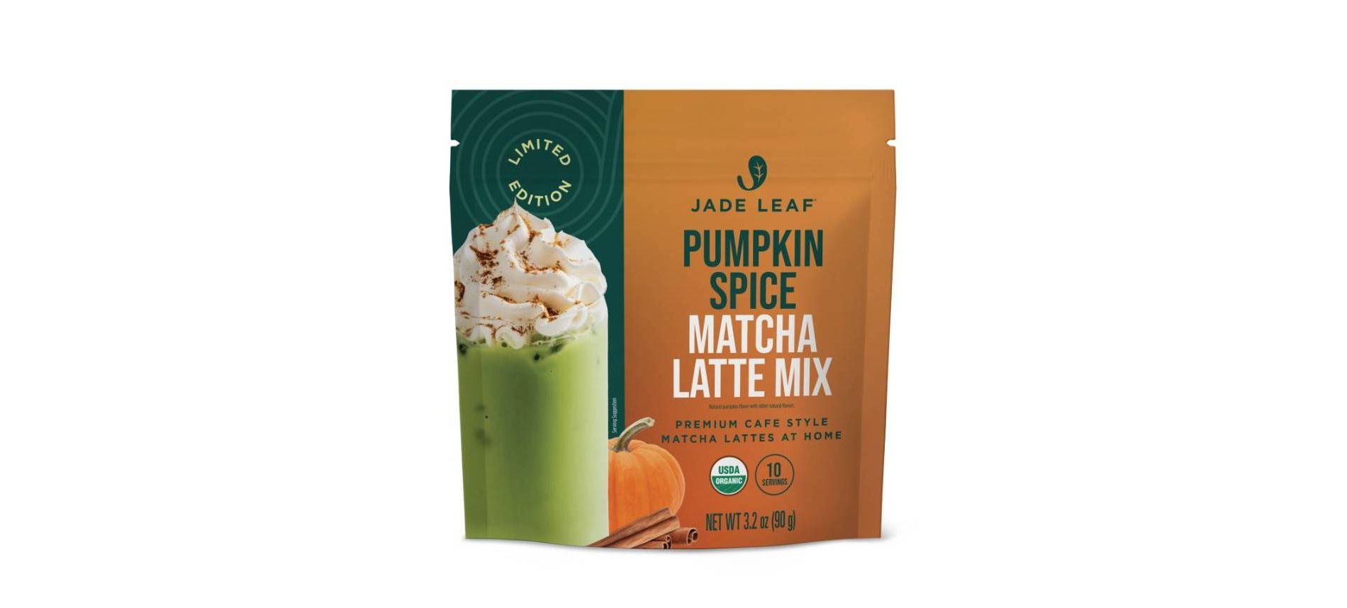 Jade Leaf Matcha Organic Pumpkin Spice Matcha Latte Mix - 3.2oz