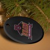 Shaw University Primary Logo Porcelain Holiday Christmas Tree Ornament  2.8" (7.1 cm) - 4 of 4
