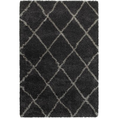 Oriental Weavers Henderson 090K1 Charcoal/ Grey Indoor Area Rug - 1'10" x 3'3"