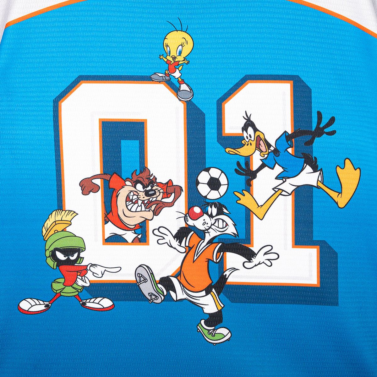 Warner Bros Looney Tunes Mesh Soccer Jersey Athletic T-Shirt Little Kid to Big Kid - thumbnail 7