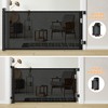 Lirago Retractable Baby Gate for Stairs with Door Pressure Mounted Walk Through Gate for Dogs Extends Wide for Indoor Outdoor Use Black - 4 of 4