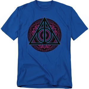 Harry Potter The Sign Of The Deathly Hallows Adult T-Shirt - 1 of 4