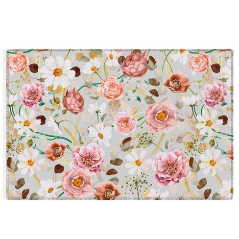 Marta Barragan Camarasa Nice Garden Blooms 4’ X 6 Rug - Deny Designs ...